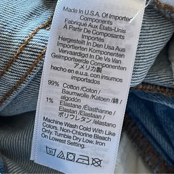 🩵🩵MADEWELL CURVY PERFECT VINTAGE STRAIGHT JEAN - Picture 6 of 8